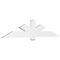 Ekena Millwork Kennewick Architectural Grade PVC Gable Bracket, 84"W x 17 1/2"H x 2"D x 6"F, 5/12 Pitch GBP084X18X0206KEN00 - alternate 1